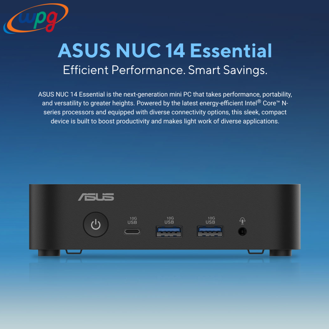 ASUS Mengumumkan NUC 14 Essential: Mini PC Canggih dengan Performa Optimal