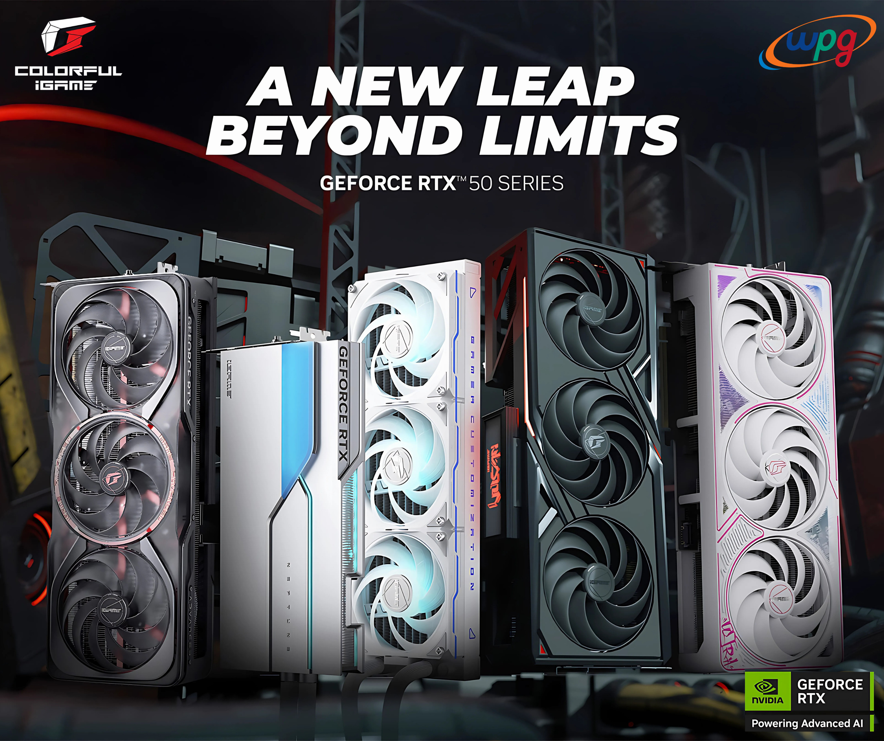 Level Up! Colorful Perkenalkan Kartu Grafis iGame GeForce RTX 50 dengan Teknologi AI Terkini