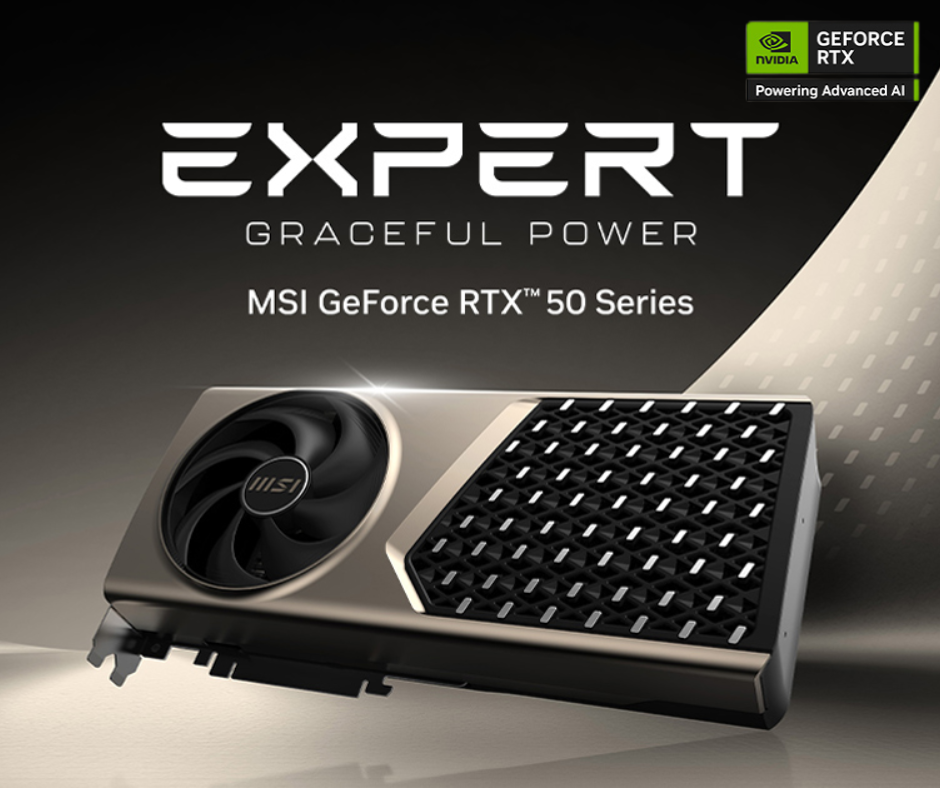 MSI Perkenalkan GeForce RTX 5080 & 5070 Ti EXPERT